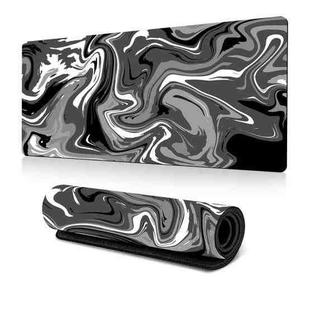 Large Abstract Mouse Pad Gamer Office Computer Desk Mat, Size: 300x800x2mm(Abstract Fluid 2)