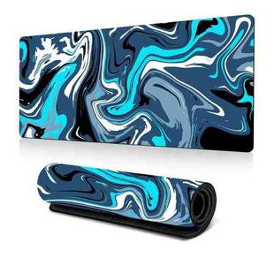 Large Abstract Mouse Pad Gamer Office Computer Desk Mat, Size: 300x800x2mm(Abstract Fluid 9)