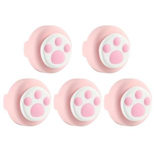 5pcs /Pack For Airtag Children Shoelace Fixed Locator Silicone Protective Cover(Cat Claws)