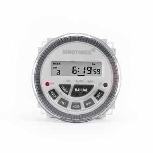  SINOTIMER TM-619sH-4 12VDC 10A Digital 7-Day Timer Switch Second Control Timer