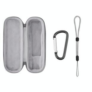 For DJI OSMO Pocket 3 BRDRC Storage Bag Standalone Handy Case Protective Pouch(PU Gray)