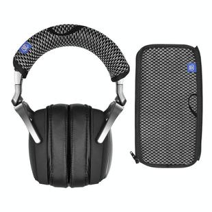 For ASUS ROG Delta S Headphone Head Beam Cover Headband Cushion(White Grid)