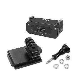 For DJI Osmo Action 2 Camera Magnetic Charging Base with 1/4 Inch & Arri Hole, Spec: Set A