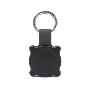 For AirTag Tracker Protective Case Full Cover Waterproof Locator Keychain Model Protective Case(Black Gray)