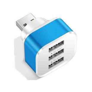 USB 2.0 HUB 3-port Expander(Blue)