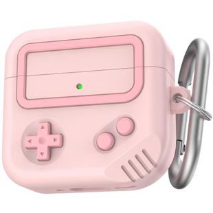For AirPods 4 AhaStyle JY21 Silicone Earphone Protective Case Split Drip Cartoon Personalized Protective Case(Pink)