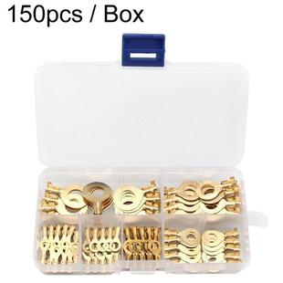 150pcs / Box M3 / M4 / M5 / M6 / M8 / M10 Ring Cable Connector Wiring Gasket