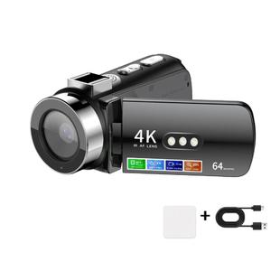 WiFi HD 4K Lightless Colorful Night Vision Digital Video Camera, Color: Black