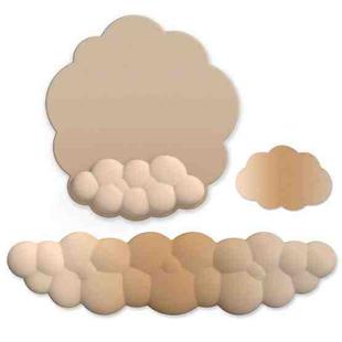 3pcs / Set Cloudy Gradient Memory Foam Silicone Wrist And Keyboard Mouse Pad, Style: Model 13