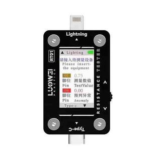 LUOWEI RT01 Type-C To 8 Pin Detachable Cell Phone Rear Plug Auto Tester