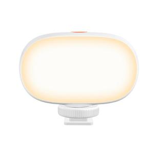 Camera Mini Fill Light LED Cell Phone Soft Light Video Conference Photography Lamp Handheld Selfie Lamp(White)