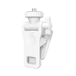 1/4 Screw Universal Fill Light Cell Phone Clip GoPro Video Conference Laptop PC External Clip(Large Flat-White)
