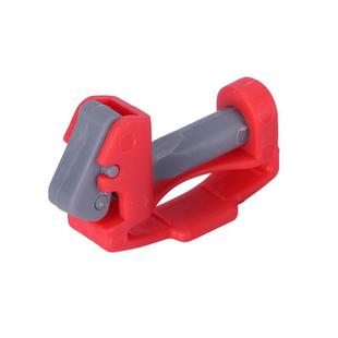 For Dyson V6 / V7 / V8 / V10 / V11 / V12 / V15 Vacuum Cleaner Switch Carabiner Holder(A Model Red Body Gray Key)