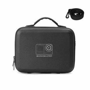 BKANO For DJI Osmo Action 3 / 4 / 5 Pro Sports Camera Storage Bag Portable Protective Bag Case(Black)