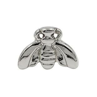 Smart Watch Universal Bee Shape Band Decorative Ring Metal Accessories, Style: Silver 1