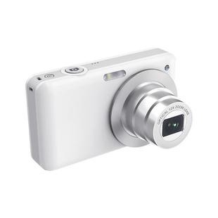 4K HD 6X Optical Zoom Digital Camera 3 Inch IPS Screen Video Vlogging Camcorde 32G(White)