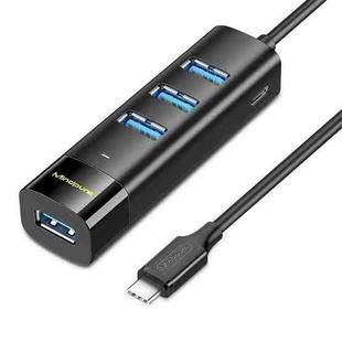 Mindpure US023 0.3m Type-C To 4-port USB3.0 Long Hub Docking Station Splitter