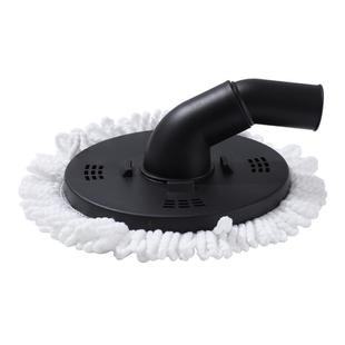 Universal Inner Diameter 32mm Household Vacuum Cleaner Accessories Brush Head Floor Brush Mop Head(Black White)