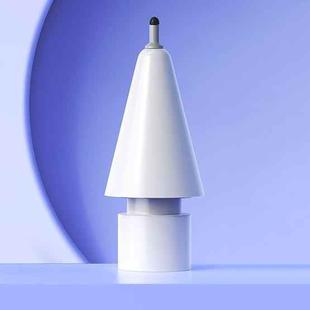 For Apple Pencil 2 / 1 Elastic Tip Soft Probe Silent Replacement Nib, Spec: 4B White