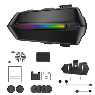 C5S IPX6 Waterproof CVC Noise Reduction Motorcycle Helmet Bluetooth Headset, Spec: Hard Mic