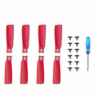 For DJI Flip BRDRC 2pairs Propellers Drone 4022F Colored Blades(Red)
