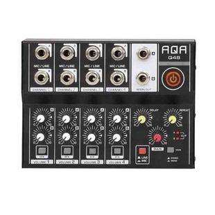 Q48 8 Channel Audio Mixer Console Stage Mixer Professional Digital Reverberator Effects Karaoke Live Equipment
