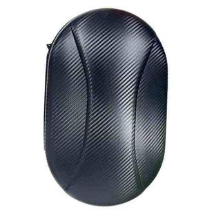 For Meta Quest 3 VR Glasses Storage Case EVA Anti-Pressure Hard Shell Storage Bag(Carbon Fiber Black)