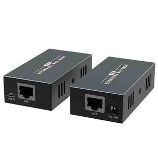 PWAY HT259HK 50m 1080P HD HDMI-Compatible Network Cable Extender, US Plug