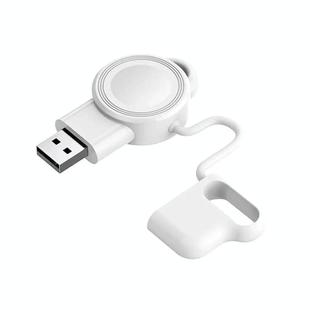 For Apple Watch 1/2/3/4/5/6/7/8/9/10/SE Magnetic Wireless Charger Mini Portable Smart Charger(White)