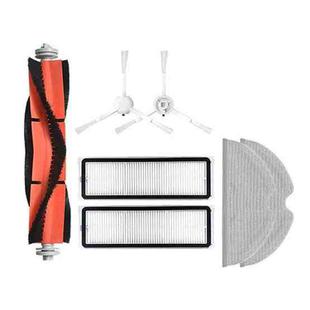7pcs /Set For Xiaomi 1C / 2C / L10pro / D9 Sweeping Robot Accessories Main Side Brush Hepa Filter Mop Rag