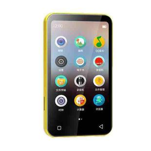WiFi+Bluetooth-Compatible Color Screen MP4 Movie E-Book Player, Memory: 128G Standard(Yellow)