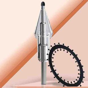 For Xiaomi Smart Pen 2nd Gen Replacement Tip Damped Needle-tip Pen Nib With 1 Circle Pen Tip Cap Transparent