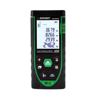 SNDWAY SW-M50G 50M Indoor Outdoor General Purpose Green Laser Range Finder