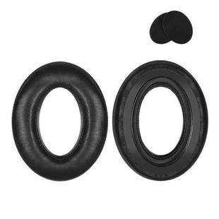 2pcs For Sennheiser HD545 / HD565 / HD580 / HD600 / HD650 Earphone Cover Sponge Earmuffs With Tuning Foam, Material: Lambskin-Patchwork