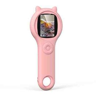 Children Science Experiment Set Microscope Toys(Pink)