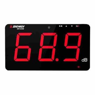 SNDWAY SW-525D 9.6 inch Wall Mounted Decibel Meter Large Screen Environmental Noise Monitor