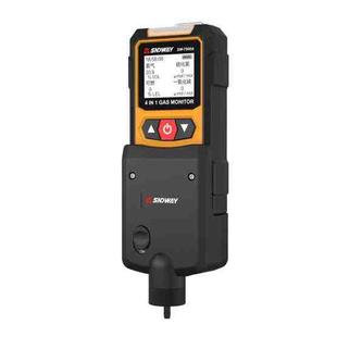 SNDWAY SW7500A 4 In 1 Gas Detector Combustible Gas Oxygen Hydrogen Sulfide Toxic and Harmful Detection Explosion-proof, Spec: With Pump Suction