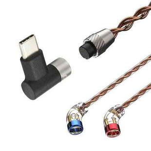 CVJ VS400 Interchangeable Audio Plug Oxygen-Free Copper Headphone Upgrade Cable, Style: Type-C S Pin