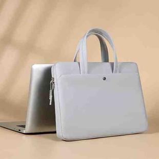 13-13.3inch Universal Laptop Bag Women Lightweight Gaming Computer Bag, Color: Gray