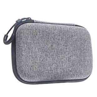 For PLAUD NotePin AI Wearable Recorder Portable Handheld Storage Bag(Gray)
