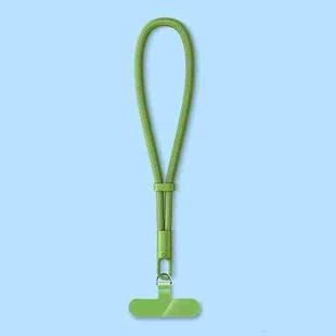 Smartphone Lanyard with Adjustable Wrist Strap Self-Locking 360-degree Rotating Anti-Tangle Design With TPU Clip(Green)