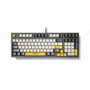 iMICE GK-500 Type-C Wired Mechanical Keyboard Gaming Keyboards(Black)