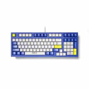 iMICE GK-500 Type-C Wired Mechanical Keyboard Gaming Keyboards(Blue)