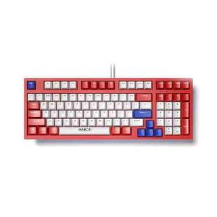 iMICE GK-500 Type-C Wired Mechanical Keyboard Gaming Keyboards(Red)