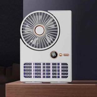 2-in-1 Household Electric Fan Mosquito Killer Lamp LED Digita lDesktop Fan, Color: 3000mAh White