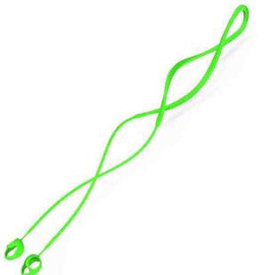 For Samsung Galaxy Buds2 Pro Bluetooth Earphone Silicone Anti-Lost Rope(Luminous Green)