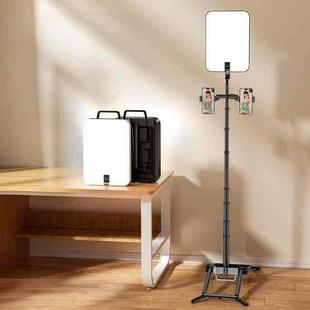 1.7m 14-Inch Suitcase Integrated Design Fill Light Foldable 3500-6000K Full-Screen Live Photography  Video Light YY-3