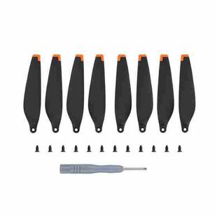 For DJI Mini 3 Drone 8pcs /Set 6030F Propeller Blades Low Noise Wings With Screwdrivers, Color: Orange Tip