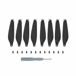 For DJI Mini 3 Drone 8pcs /Set 6030F Propeller Blades Low Noise Wings With Screwdrivers, Color: Silver Tip