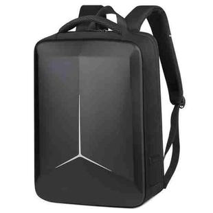 17.3-18 Inch Hard Shell Laptop Backpack with USB+Type-C Charging Ports Unisex Anti-Theft  Business Travel Bag, Color: Black